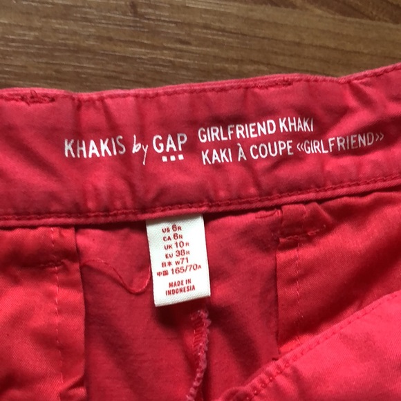 Coral Gap Girlfriend Kahki Cropped Pants - Picture 4 of 4
